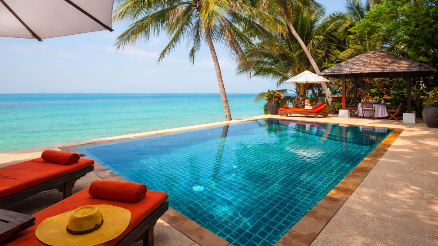 Residence private pool